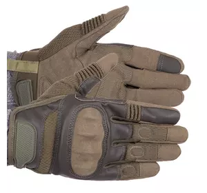Перчатки тактические с закрытыми пальцами Military Rangers BC-9877 FDSO  L Оливковый (07508080)