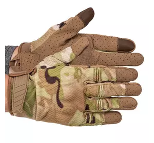 Перчатки тактические с закрытыми пальцами BC-8816 FDSO  M Камуфляжный Woodland (07508030)