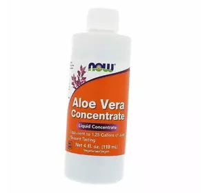 Концентрат алоэ вера, Aloe Vera Concentrate, Now Foods  118мл (71128145)