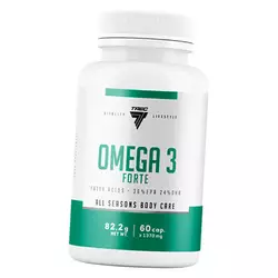 Омега 3 в капсулах, Omega 3 Forte, Trec Nutrition  60гелкапс (67101005)