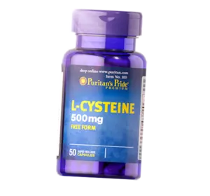 Цистеин, L-Cysteine, Puritan's Pride  50капс (27367002)