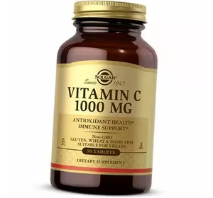 Витамин С, Аскорбиновая кислота, Vitamin C 1000, Solgar  90таб (36313070)