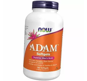 Витамины для мужчин, Adam Softgel, Now Foods  180гелкапс (36128275)