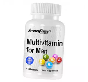 Комплекс витаминов для мужчин, Multivitamin for Men, Iron Flex  100таб (36291008)