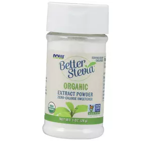 Стевия Экстракт, Better Stevia Extract Powder, Now Foods  28г (05128005)
