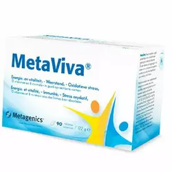 Мультивитамины для энергии и жизненной силы, MetaViva, Metagenics  90таб (36465022)