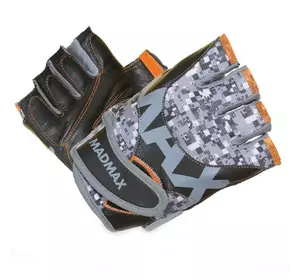 Перчатки для фитнеса MFG-831 MadMax  XXL Камуфляж серый (07626015)