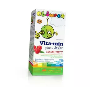 Витамины для детей, Vita-min plus Junior, Olimp Nutrition  15пакетов Малина (36283049)