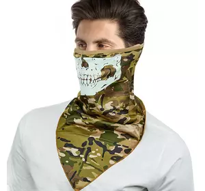 Шарф-маска Skull Mask TY-0353    Камуфляж (60508545)