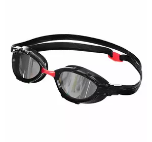 Очки для плавания Triathlon Mirror M042705 Mad Wave   Черно-красный (60444122)