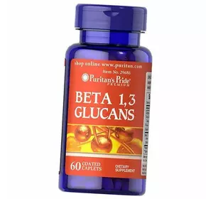 Бета-глюкан, Beta Glucans 200, Puritan's Pride  60каплет (72367039)