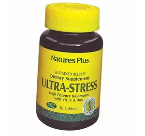 Комплекс для борьбы со стрессом с железом, Ultra Stress, Nature's Plus  30таб (36375078)