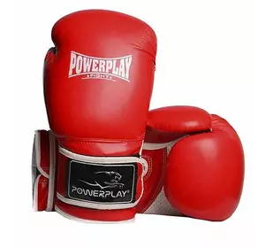 Боксерские перчатки 3019 Power Play  14oz Красный (37228048)
