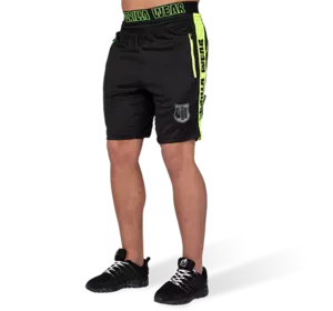 Шорты Shelby Gorilla Wear  XL Черный-зеленый неон (06369099)