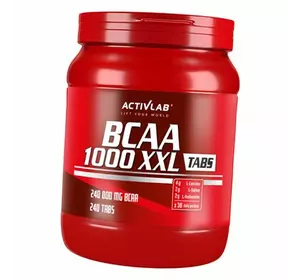 Аминокислоты BCAA, BCAA 1000 XXL, Activlab  240таб (28108003)