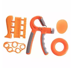 Набор эспандеров кистевых для пальцев и запястья FI-2527 Jello    Оранжевый (56457006)