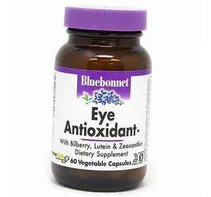 Антиоксидант для глаз с Зеаксантином, Eye Antioxidant, Bluebonnet Nutrition  60вегкапс (70393010)