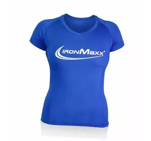Футболка женская IronMaxx IronMaxx  S Сине-белый (06083002)