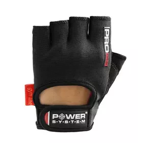 Перчатки для фитнеса и тяжелой атлетики Pro Grip PS-2250 Power System  S Черный (07227003)