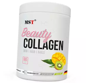 Гидролизованный коллаген с Гиалуроновой кислотой и Витамином С, Collagen Beauty, MST  450г Манго-киви (68288006)