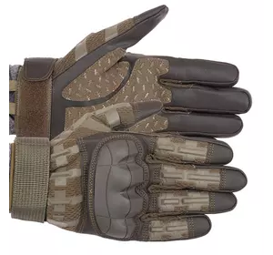 Перчатки тактические с закрытыми пальцами Military Rangers BC-9879 FDSO  XL Оливковый (07508079)