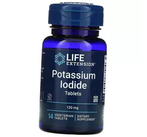 Йодид калия, Potassium Iodide 130, Life Extension  14вегтаб (36346080)