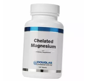 Магний Хелат, Chelated Magnesium, Douglas Laboratories  100таб (36414001)