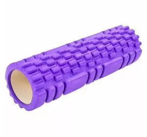 Роллер для йоги и пилатеса Combi FI-6675    45см Фиолетовый (33508021)