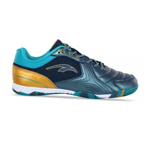 Обувь для футзала мужская 230506 Maraton  44 Темно-синий-золотой (57446005)