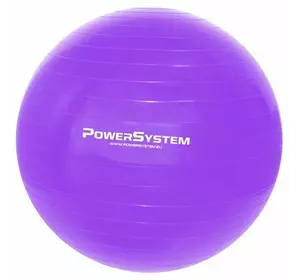 Мяч для фитнеса и гимнастики PS-4013 Power System   75см Фиолетовый (56227049)