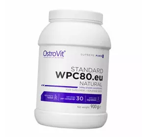 Концентрат Сывороточного Протеина, WPC80.eu standart, Ostrovit  900г Без вкуса (29250004)