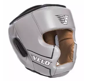 Шлем боксерский с полной защитой VL-2219 Velo  L Серый (37241045)