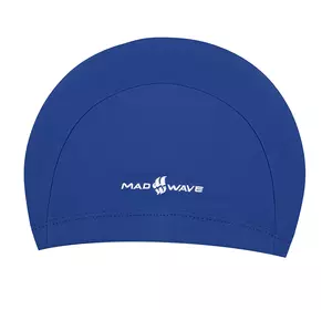 Шапочка для плавания Lycra Junior M052001 Mad Wave   Синий (60444189)