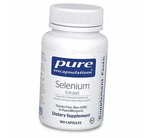 Селен Цитрат, Selenium Citrate, Pure Encapsulations  180капс (36361108)