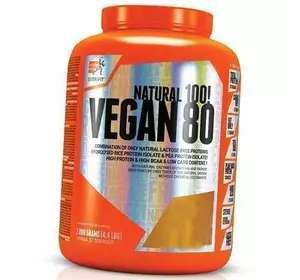 Протеин для веганов, Vegan 80, Extrifit  2000г Холодный кофе (29002011)