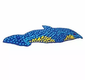 Коврик массажный Дельфин    150х40см (33397009)