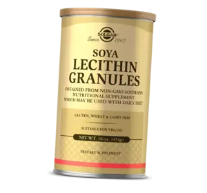 Соевый Лецитин, Lecithin Granules, Solgar  454г (72313001)