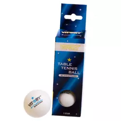 Набор мячей для настольного тенниса Vitory MT-1893-W    Белый 3шт (60508454)
