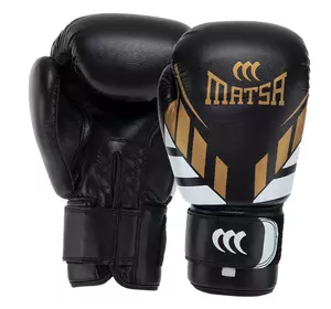 Перчатки боксерские Юниор MA-7757 Matsa  10oz Черный (37240046)