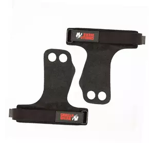 Захват 2-Hole Leather Lifting Grips   XL Черный (35369016)