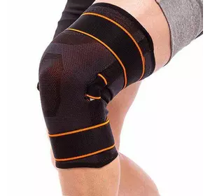 Наколенник-ортез коленного сустава 875CA   L/XL Черно-оранжевый (35489010)