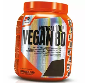 Протеин для веганов, Vegan 80, Extrifit  1000г Шоколад (29002011)