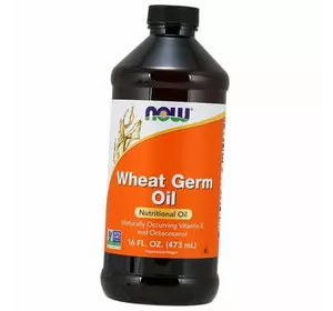 Масло ростков пшеницы с Натуральным Витамином Е, Wheat Germ Oil Liquid, Now Foods  473мл (71128167)