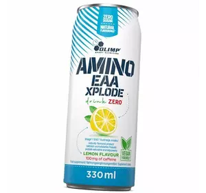 Незаменимые Аминокислоты с Кофеином, Amino EAA Xplode Drink Zero, Olimp Nutrition  330мл Лимон (27283023)