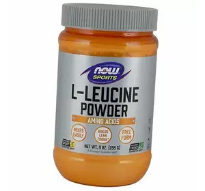 Лейцин в порошке, L-Leucine Powder, Now Foods  255г (27128045)