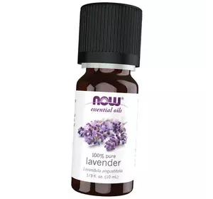 Эфирное масло Лаванды, Lavender Oil, Now Foods  10мл  (43128037)