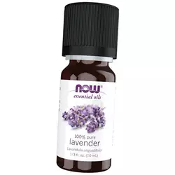 Эфирное масло Лаванды, Lavender Oil, Now Foods  10мл  (43128037)