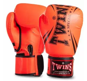 Перчатки боксерские FBGVSD3-TW6 Twins  14oz Темно-оранжевый (37426071)