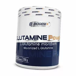Микронизированный L-глютамин, Glutamine powder, Biogenix  250г (32410001)