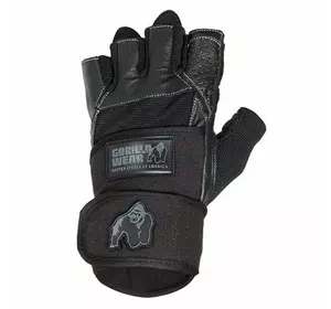 Перчатки Dallas Wrist Wrap Gorilla Wear  M Черный (07369002)